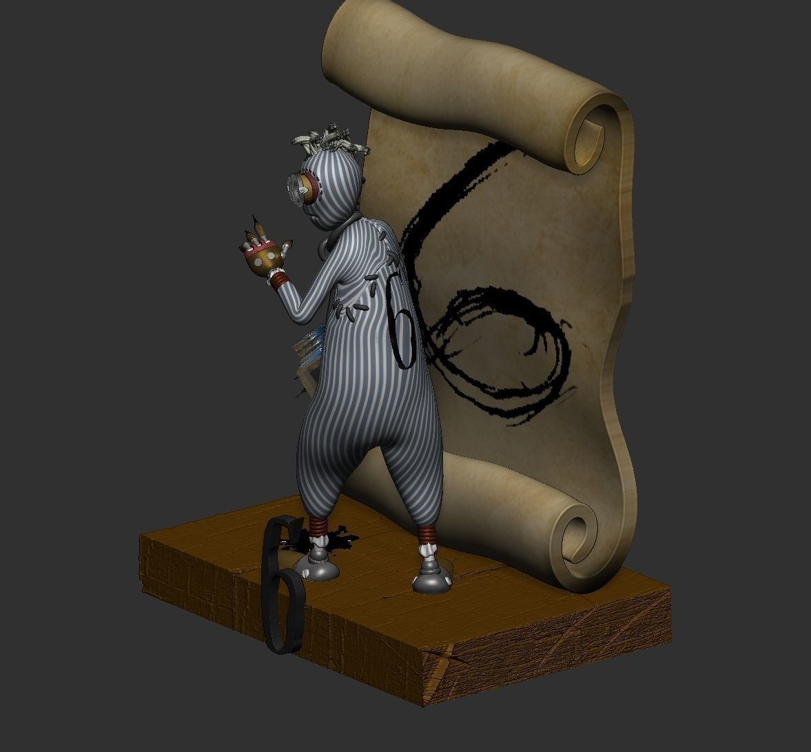 SIX STITCHPUNK 9 MOVIE 3D model_2