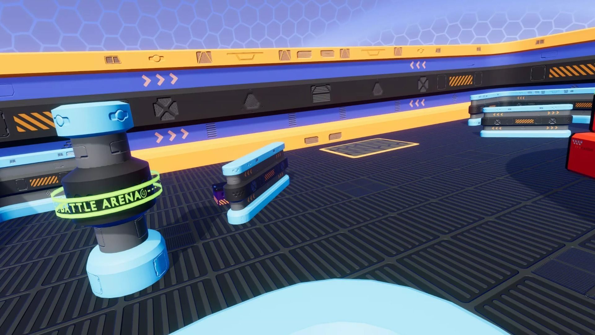 Sci Fi Arena Pack v1 - Unity URP Low-poly 3D model_2