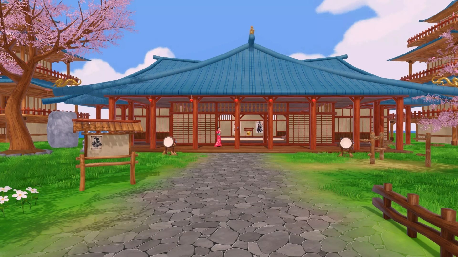 Stylized Asia Enviroment Megapack - Unity URP Low-poly 3D model_5