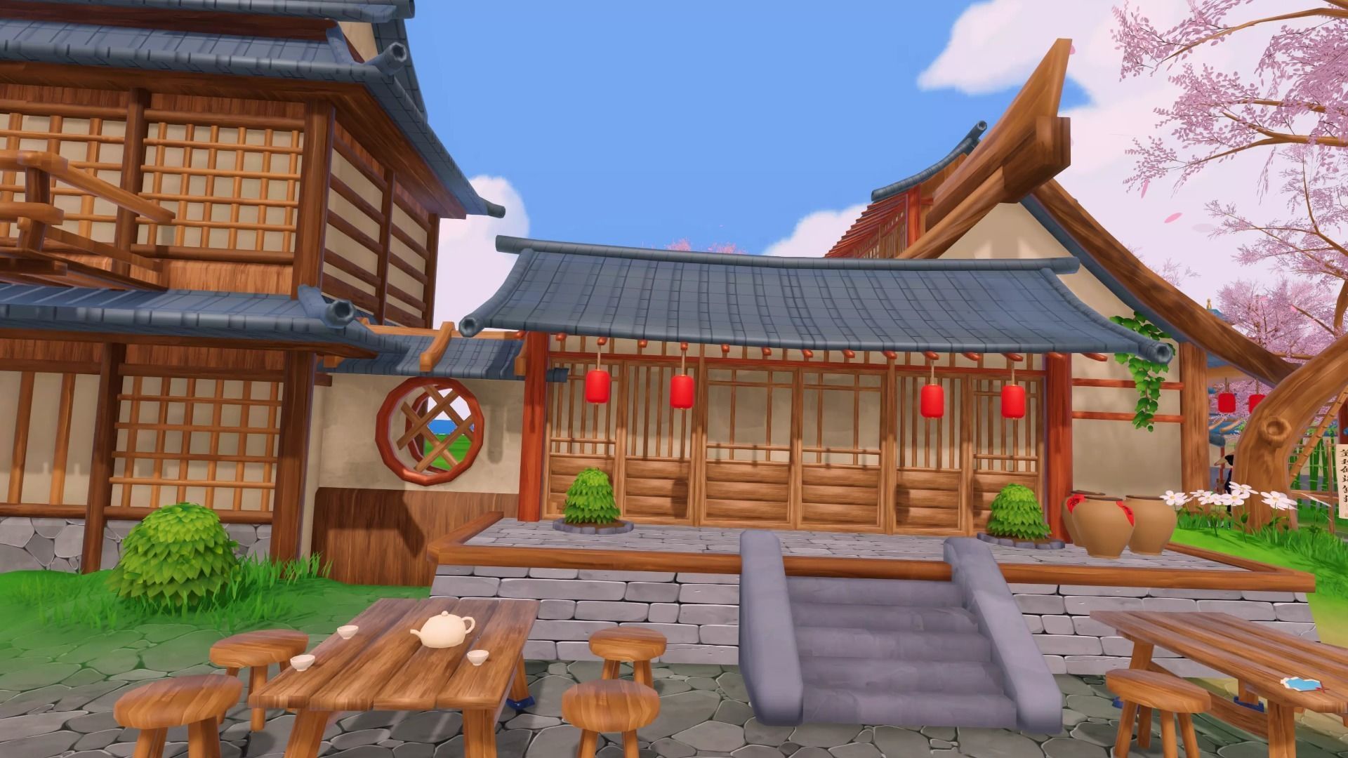 Stylized Asia Enviroment Megapack - Unity URP Low-poly 3D model_3