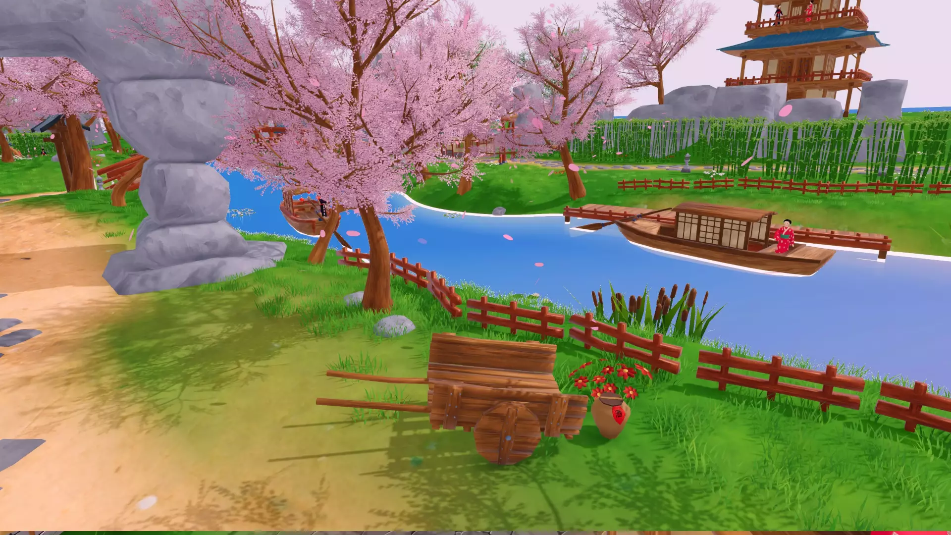 Stylized Asia Enviroment Megapack - Unity URP Low-poly 3D model_0