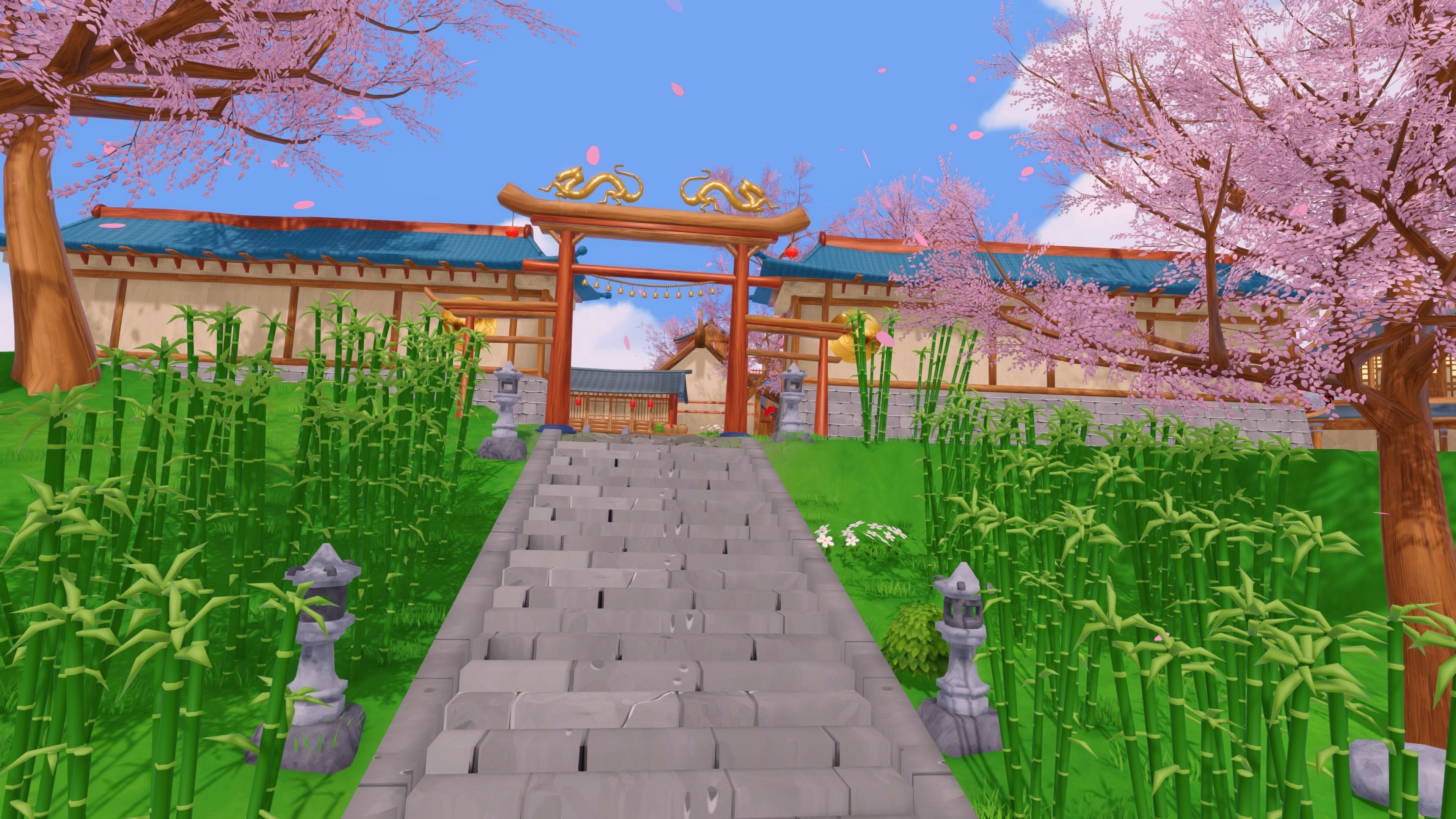 Stylized Asia Enviroment Megapack - Unity URP Low-poly 3D model_4
