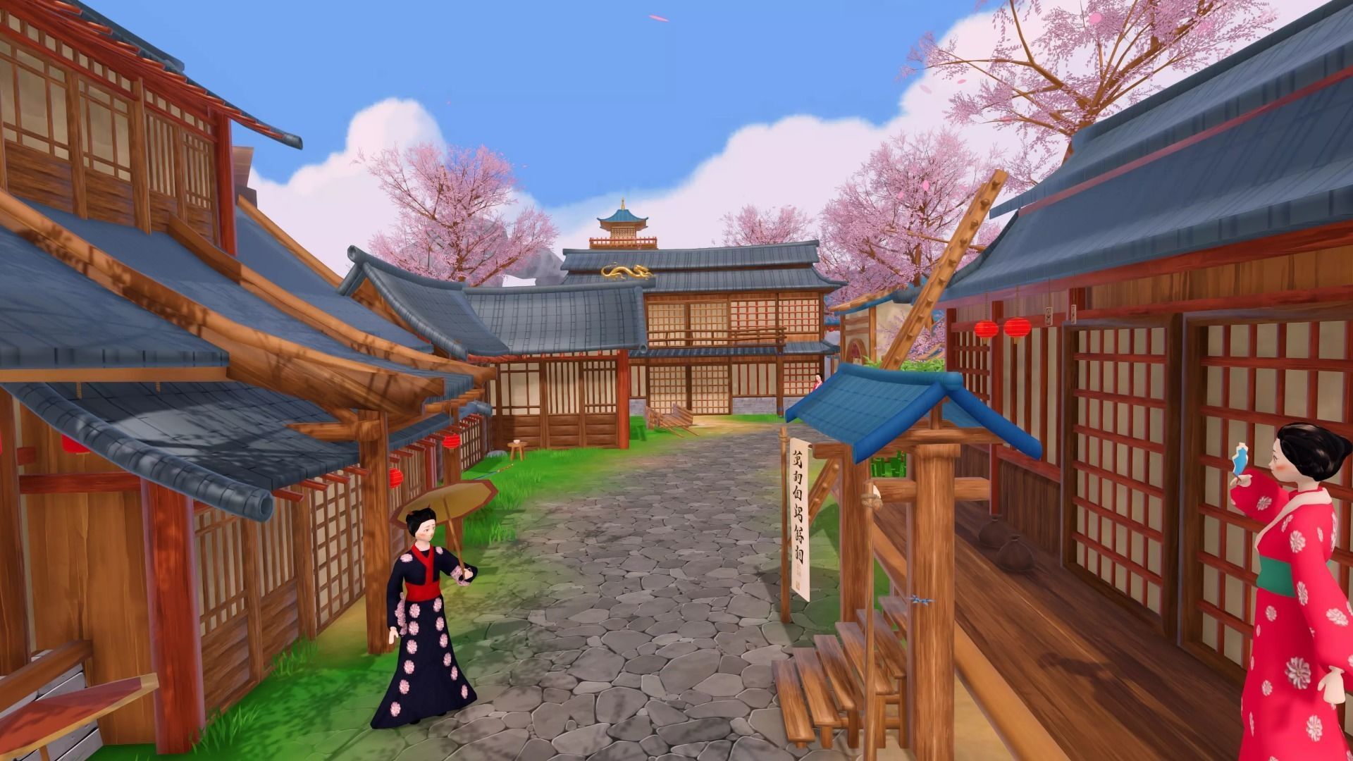 Stylized Asia Enviroment Megapack - Unity URP Low-poly 3D model_6