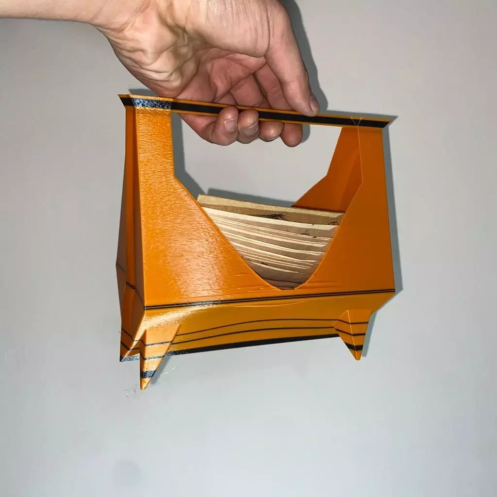 Upside Down Handbag 3D print model_0