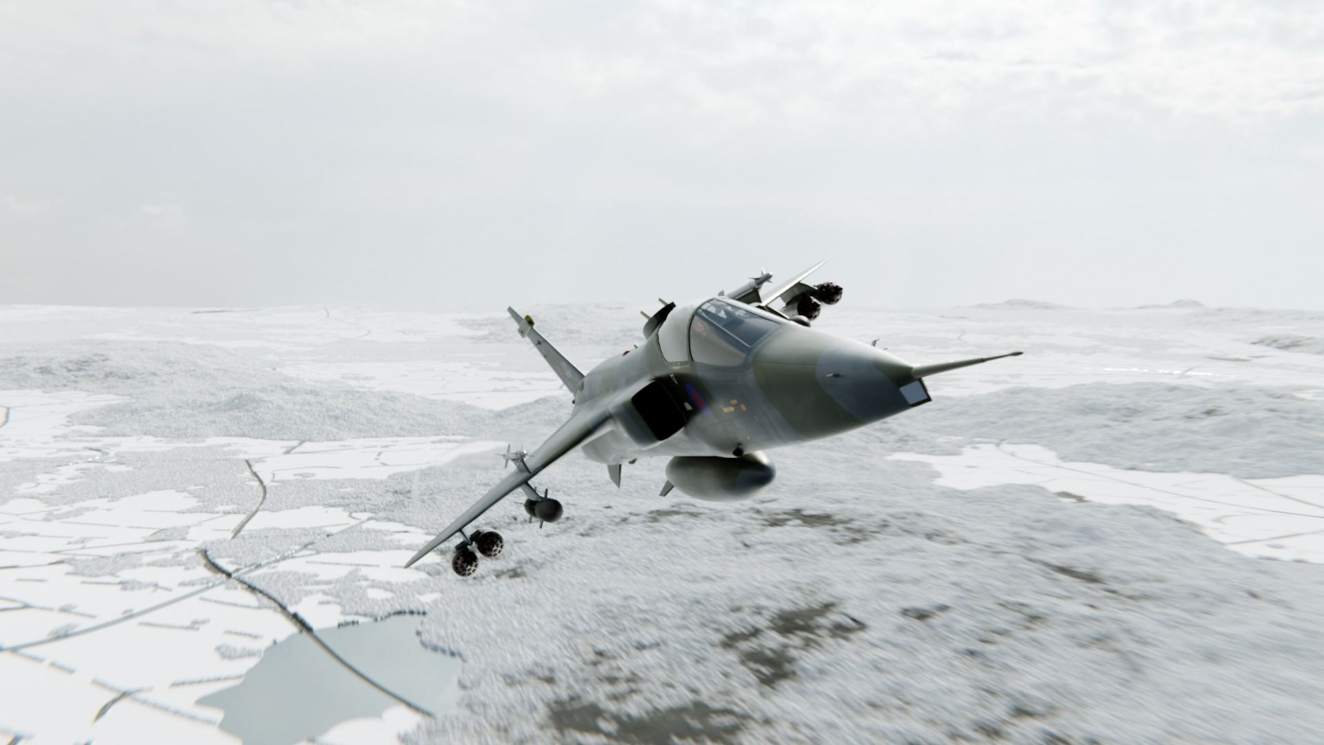 Sepecat Jaguar GR3 3D model 3D model_5