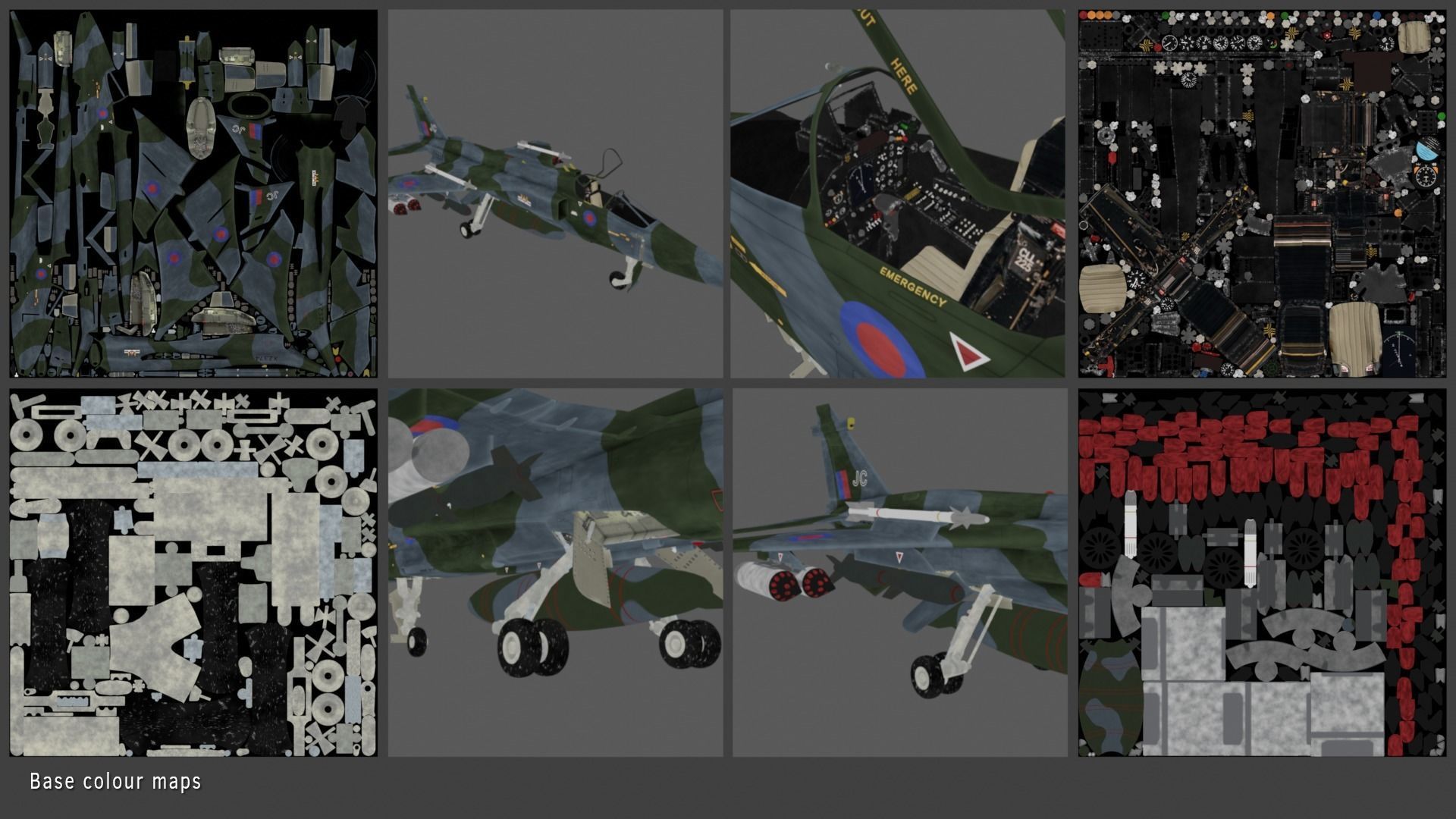 Sepecat Jaguar GR3 3D model 3D model_20