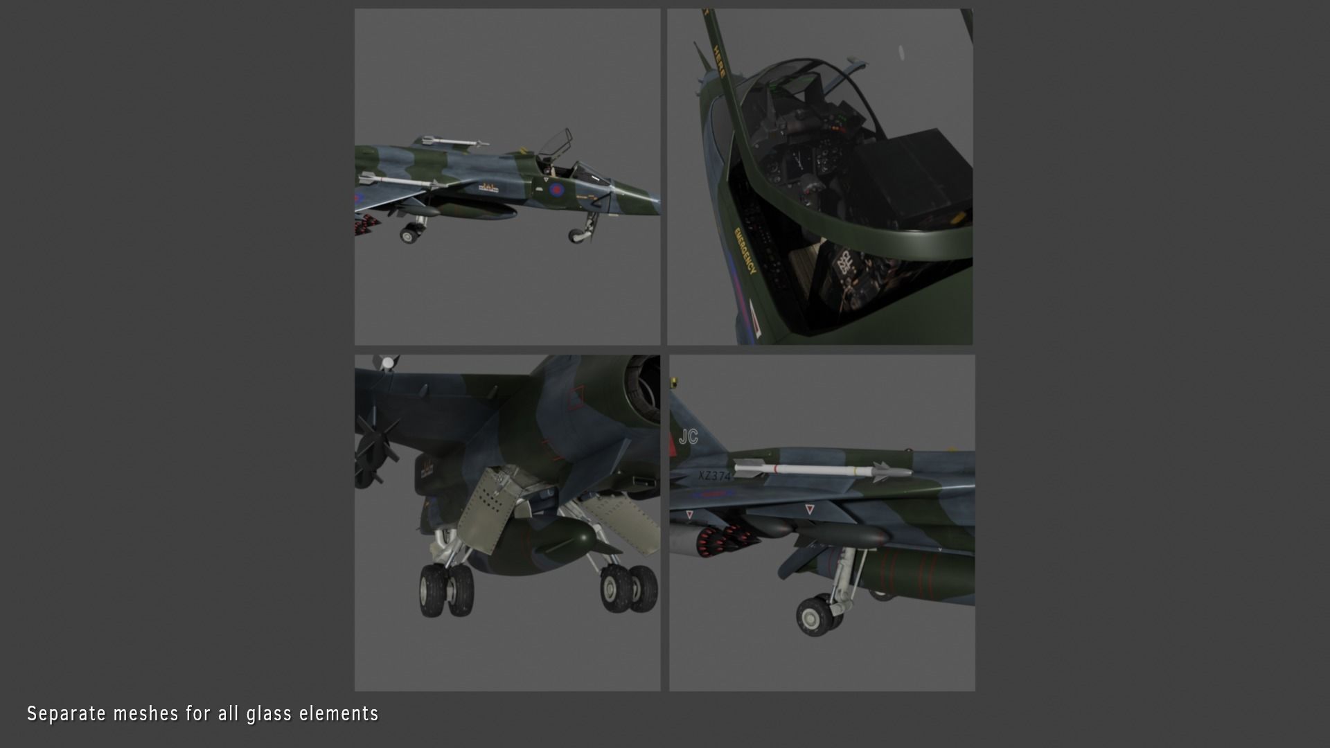 Sepecat Jaguar GR3 3D model 3D model_25