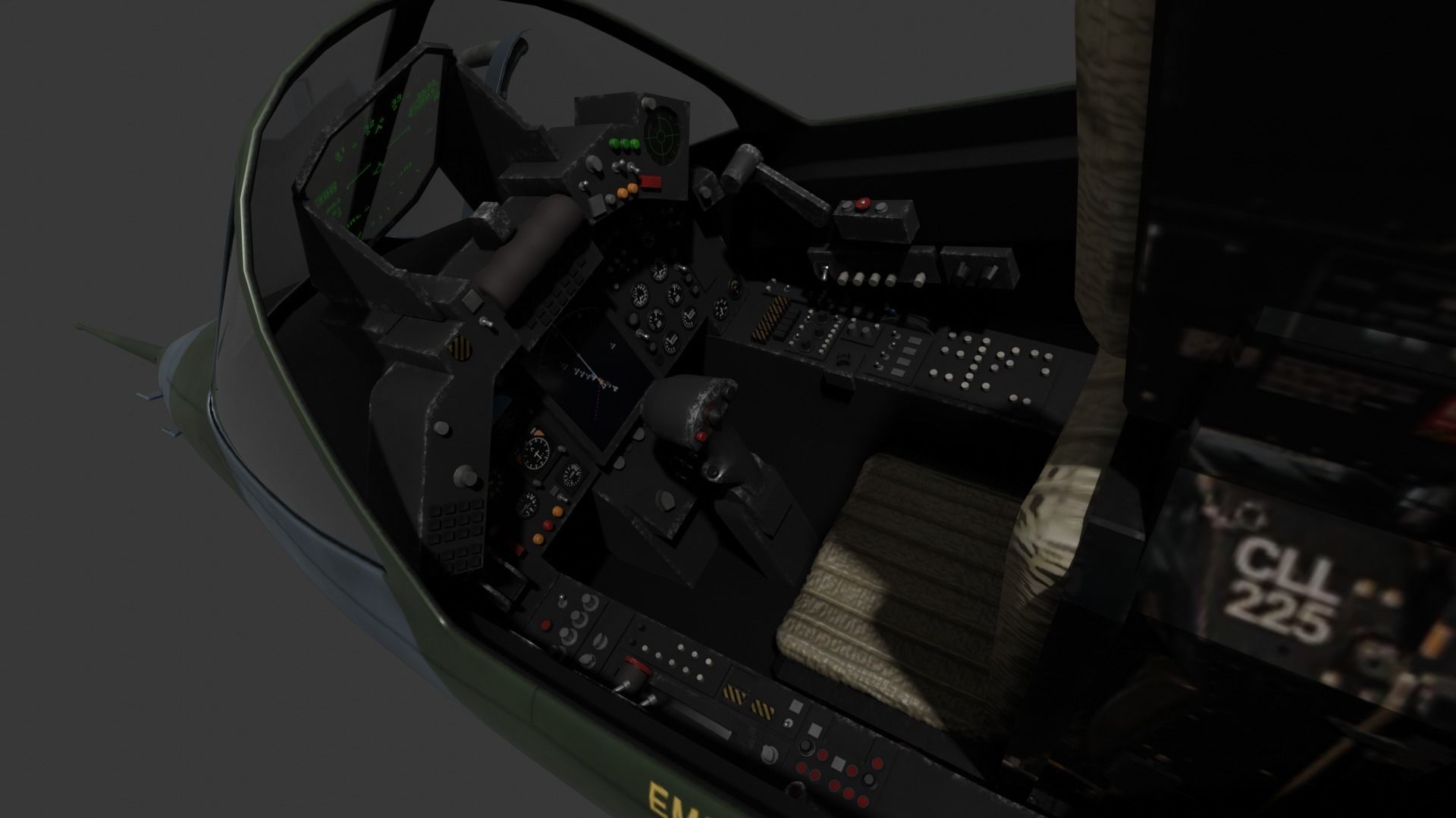 Sepecat Jaguar GR3 3D model 3D model_7