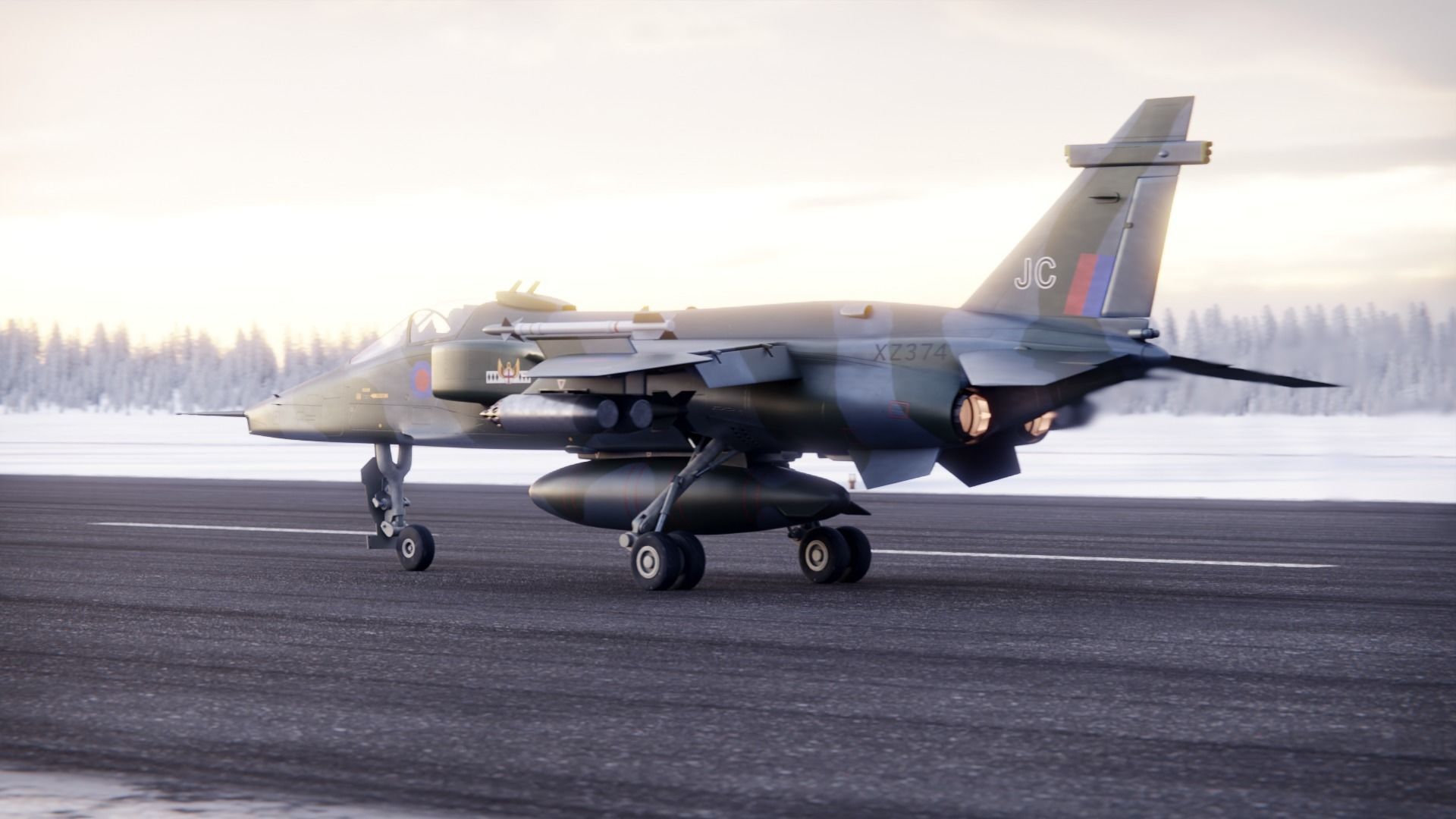 Sepecat Jaguar GR3 3D model 3D model_2