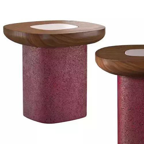 Machu Side Table 3D model