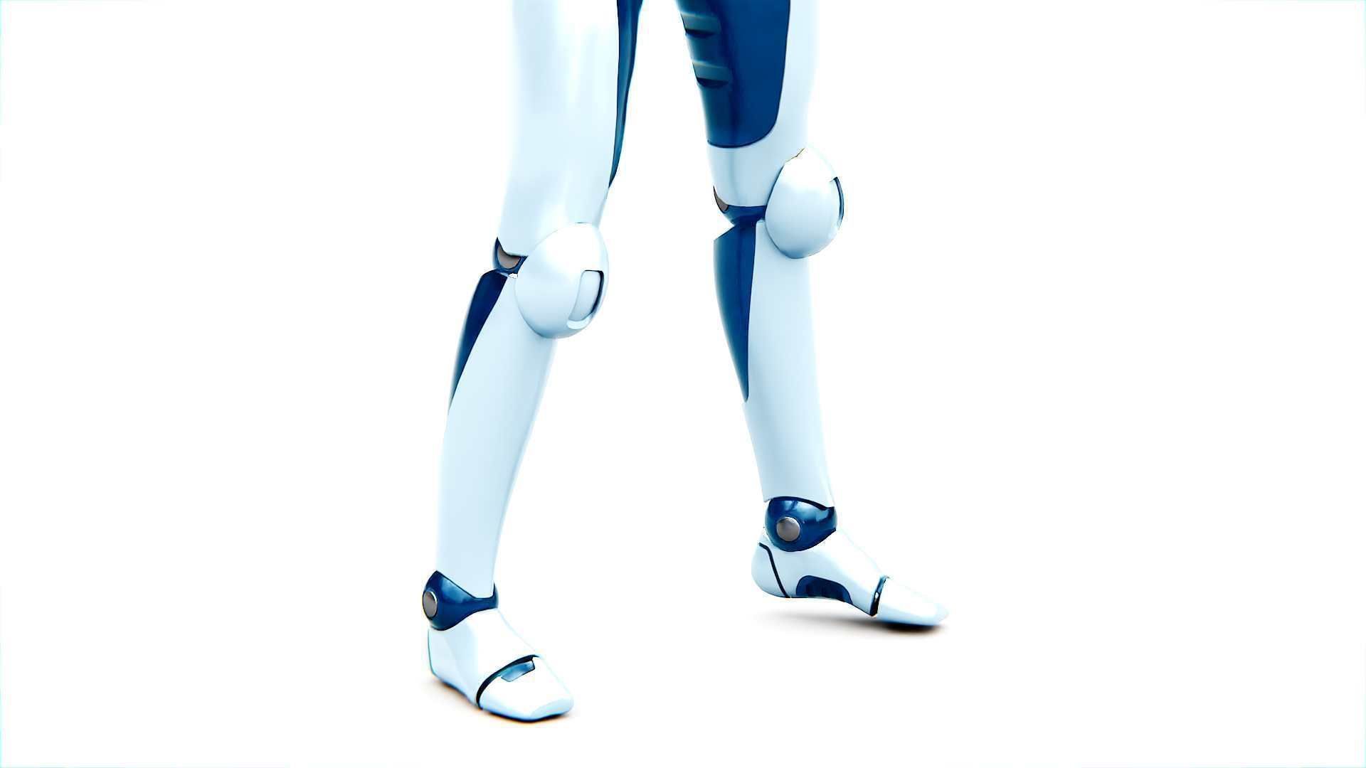 CHILD BOT V-2  Rigged for Unreal Engine - Unity - MIXAMO 3D model_20