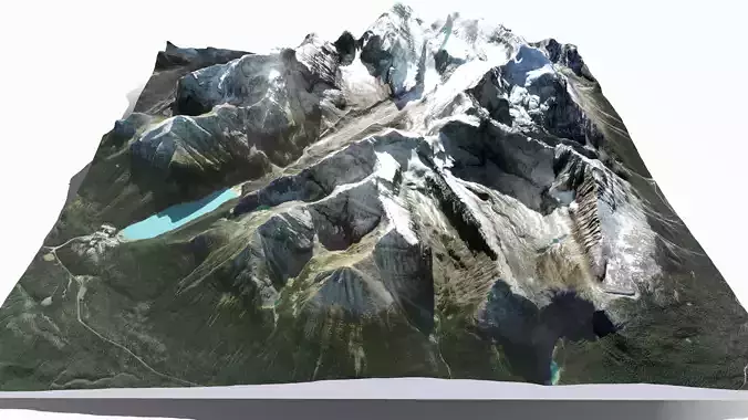 Mount Victoria and Lake Louise Canada