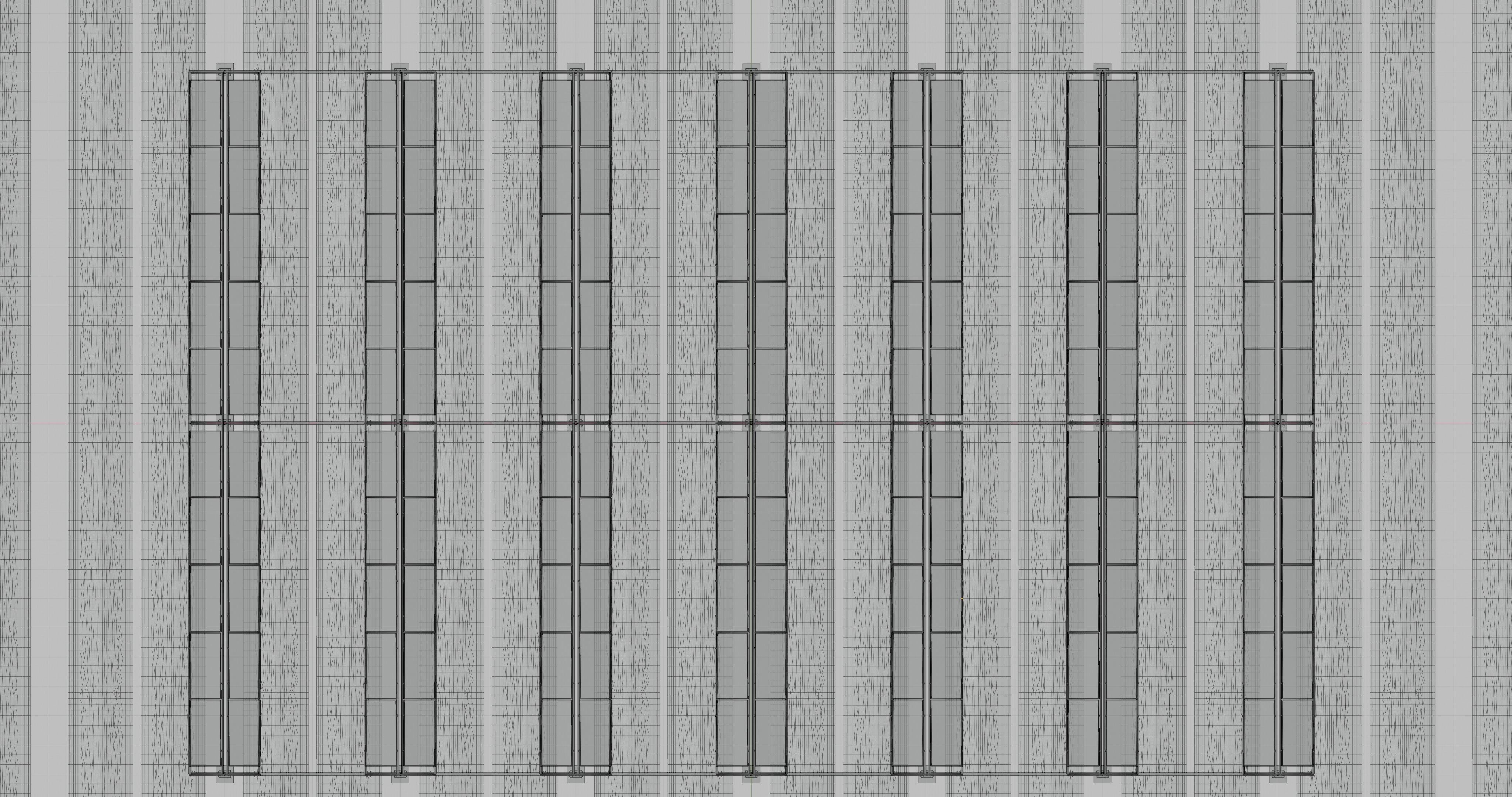 Solar Steel Construction For Farms Type-2 3D model_29