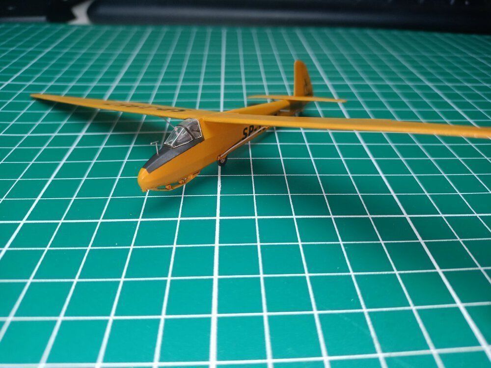 SZD-15 Sroka Glider 3D print model_6