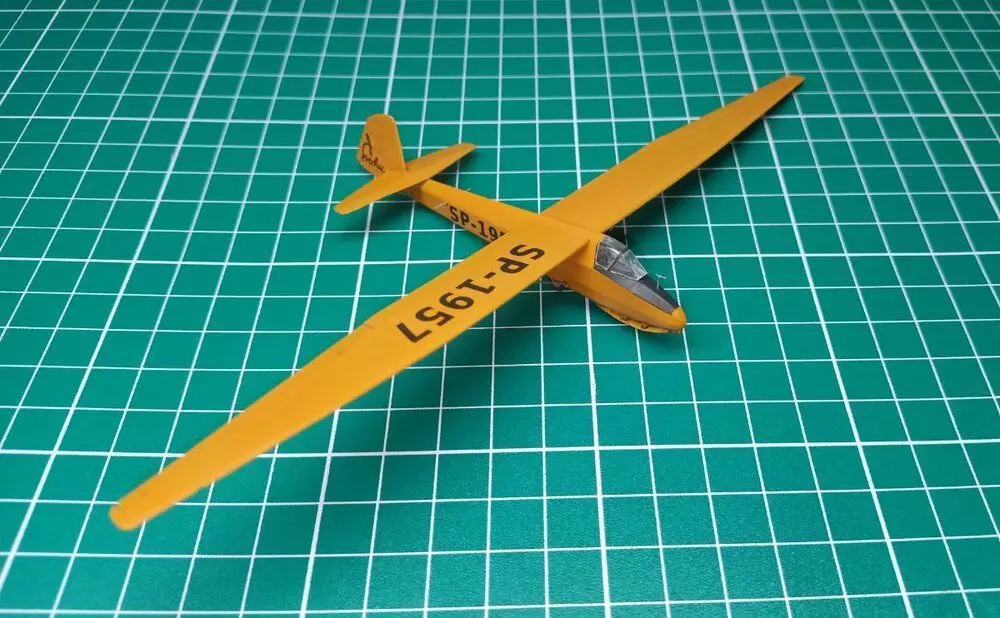 SZD-15 Sroka Glider 3D print model_0