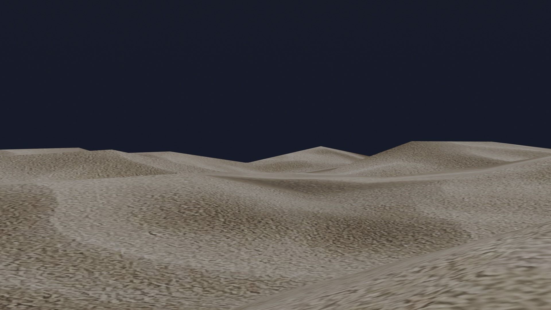 Desert Landscape Free low-poly 3D model_3