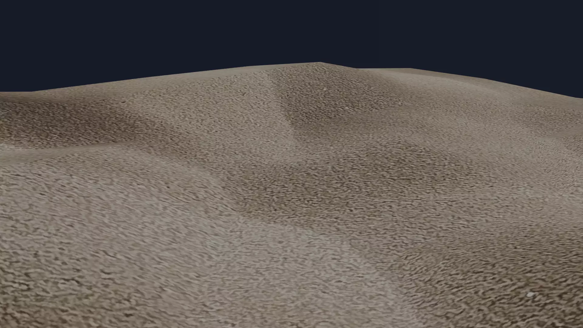 Desert Landscape Free low-poly 3D model_0