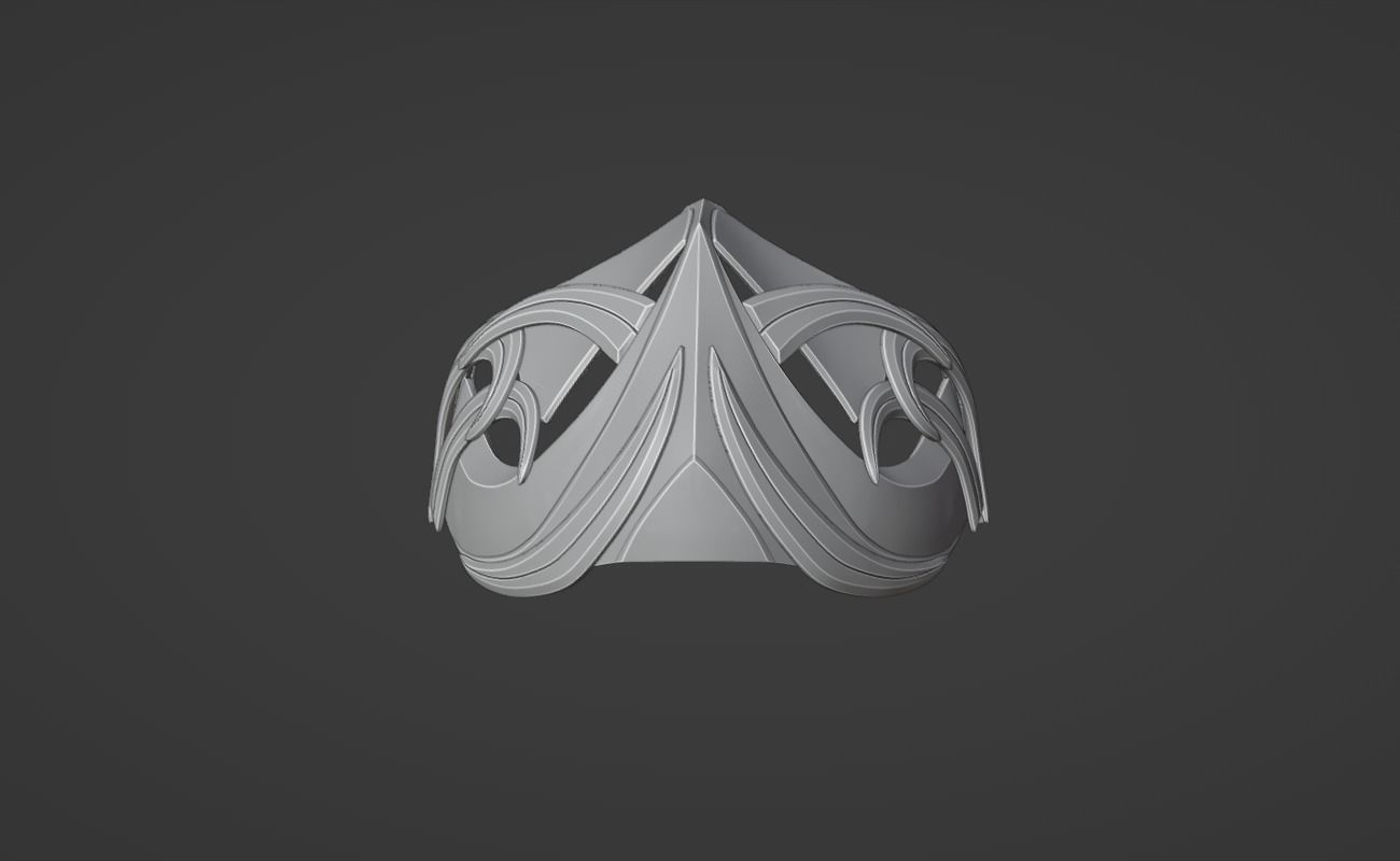 Sub Zero mask from MK1 - Abominable Snow Man 3D print model_8