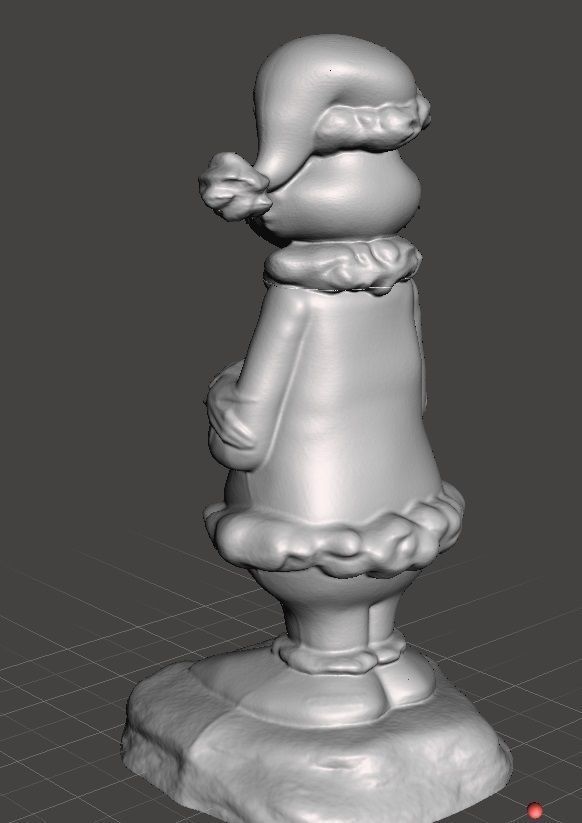  grinch 3 sizes statue 3D print model_2
