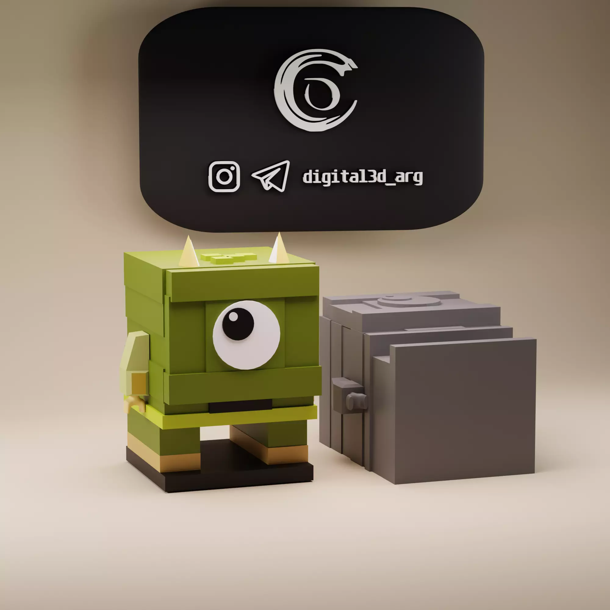 MIKE WAZOWSKI BRICKHEADZ 3D print model_0