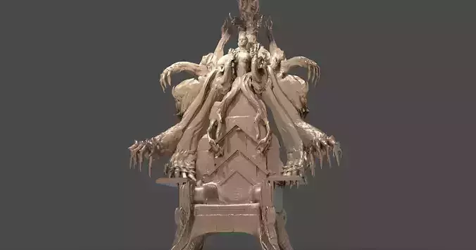 God Hand Demon throne 