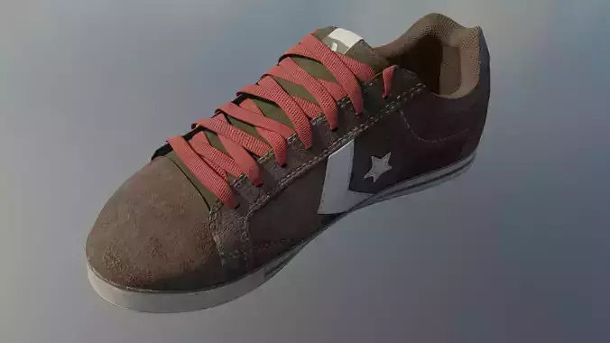 Trainers - Converse Low-poly 3D model