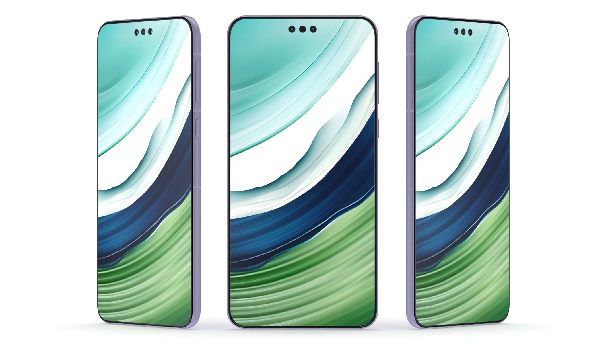 Huawei Mate 60 Pro Purple 3D model_9