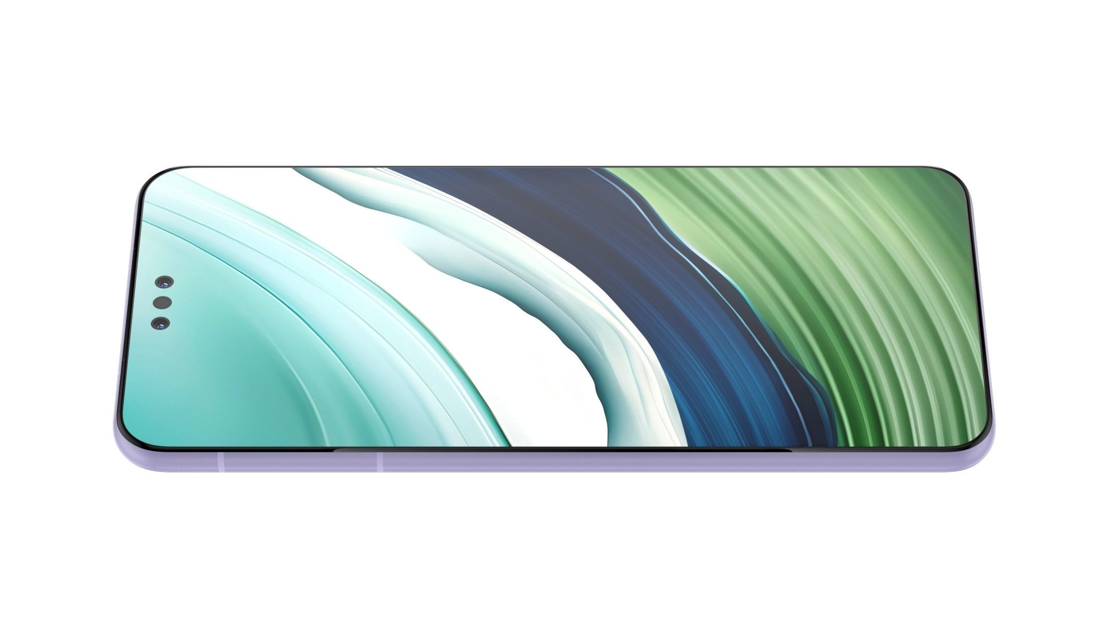 Huawei Mate 60 Pro Purple 3D model_2