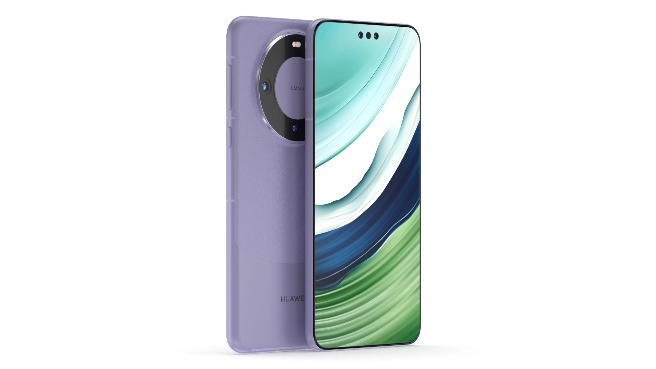 Huawei Mate 60 Pro Purple 3D model_4