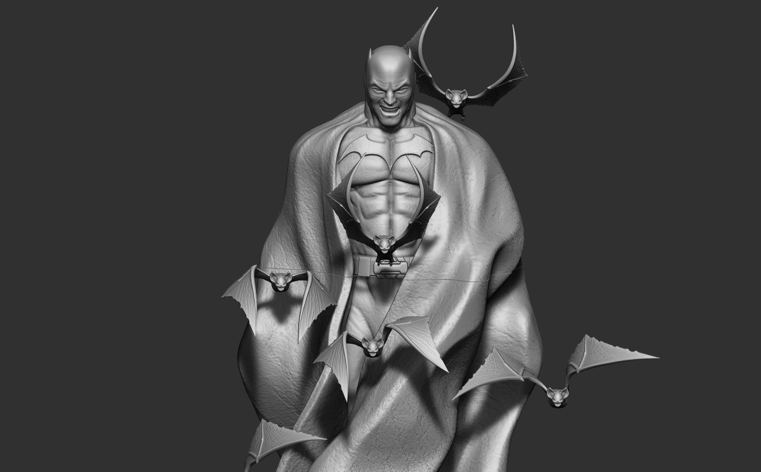 Batman Batcave 3D print model_11