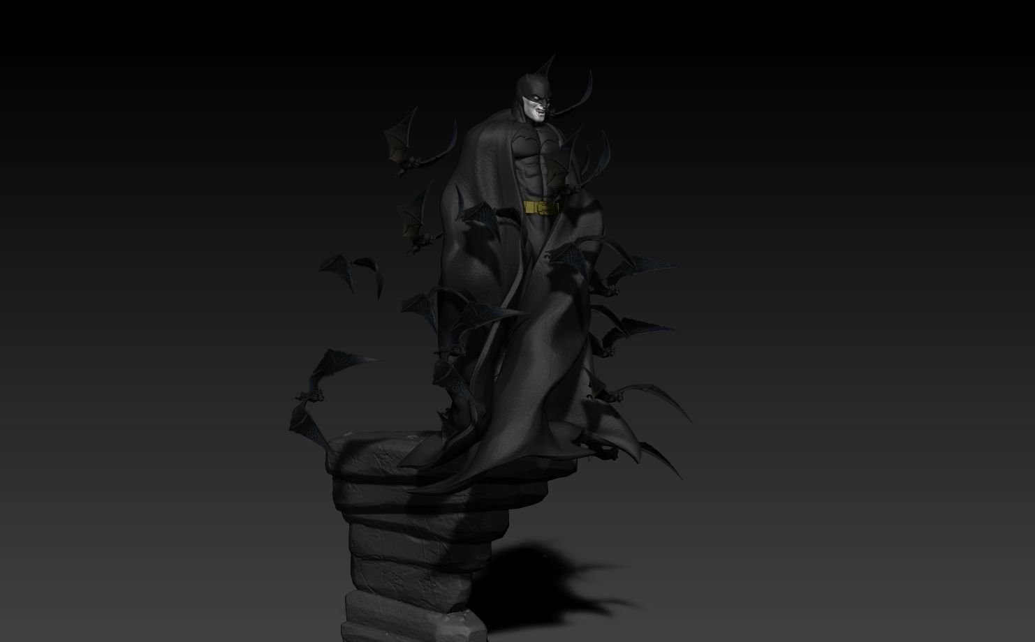 Batman Batcave 3D print model_5