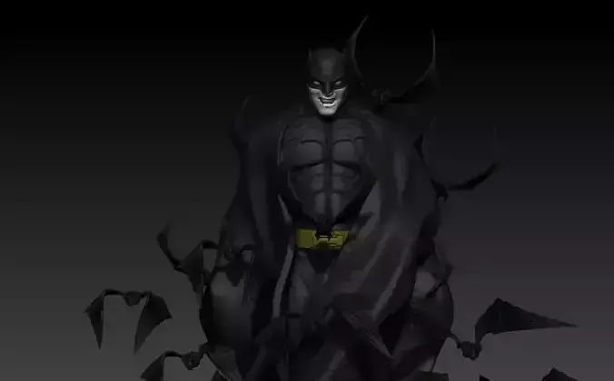 Batman Batcave 3D print model
