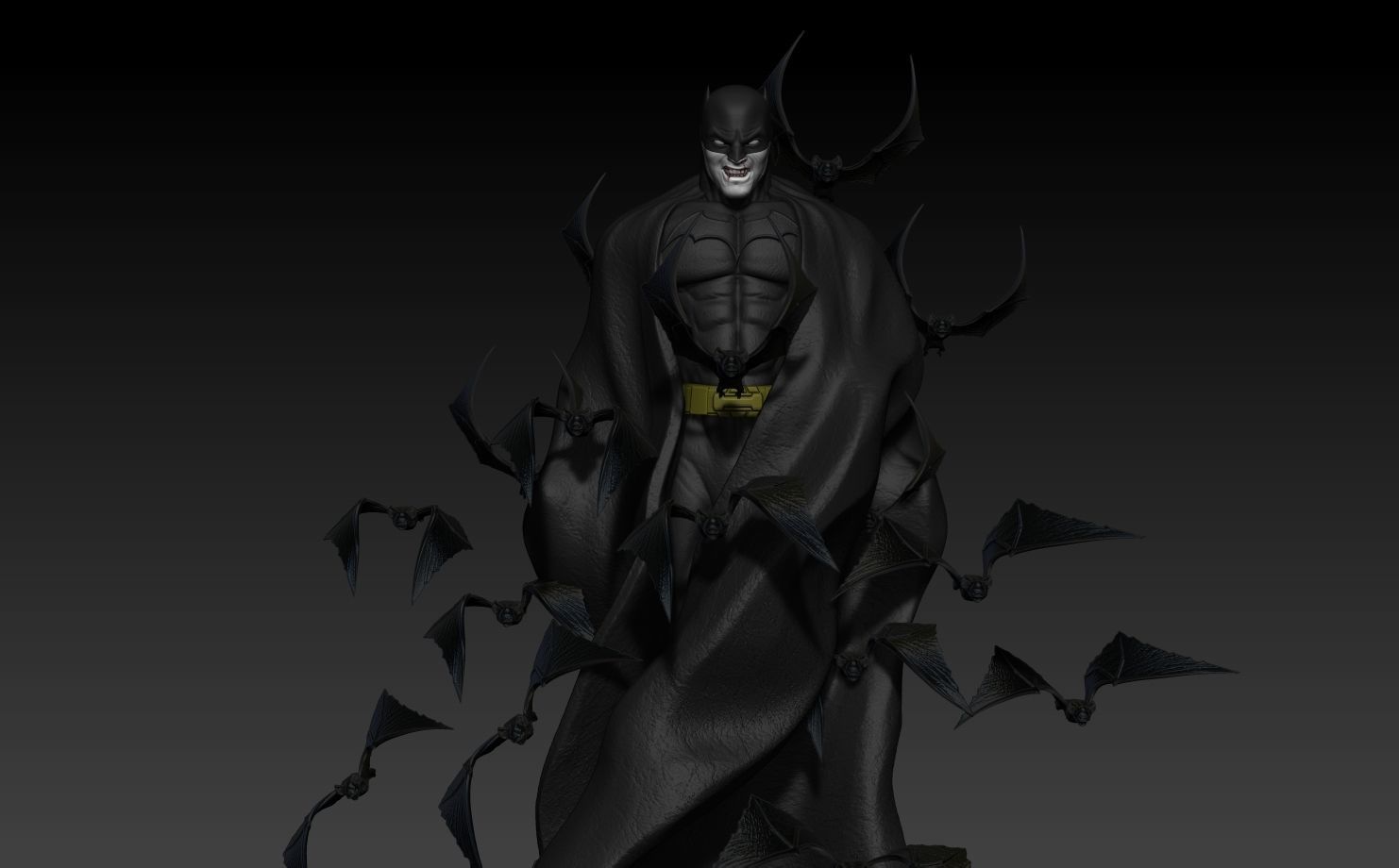 Batman Batcave 3D print model_4