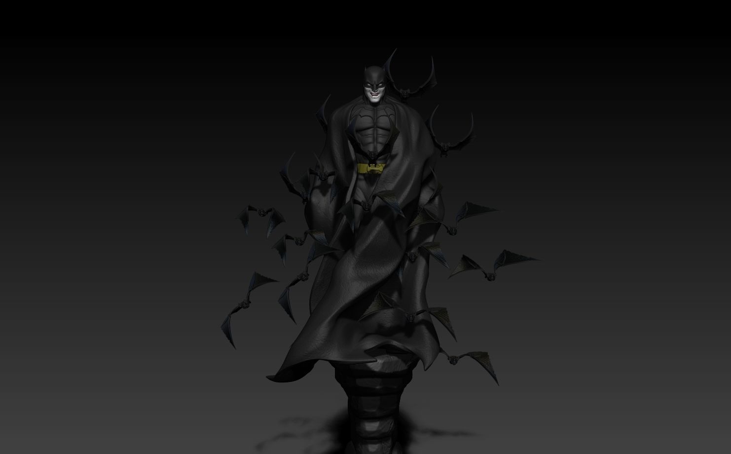 Batman Batcave 3D print model_1