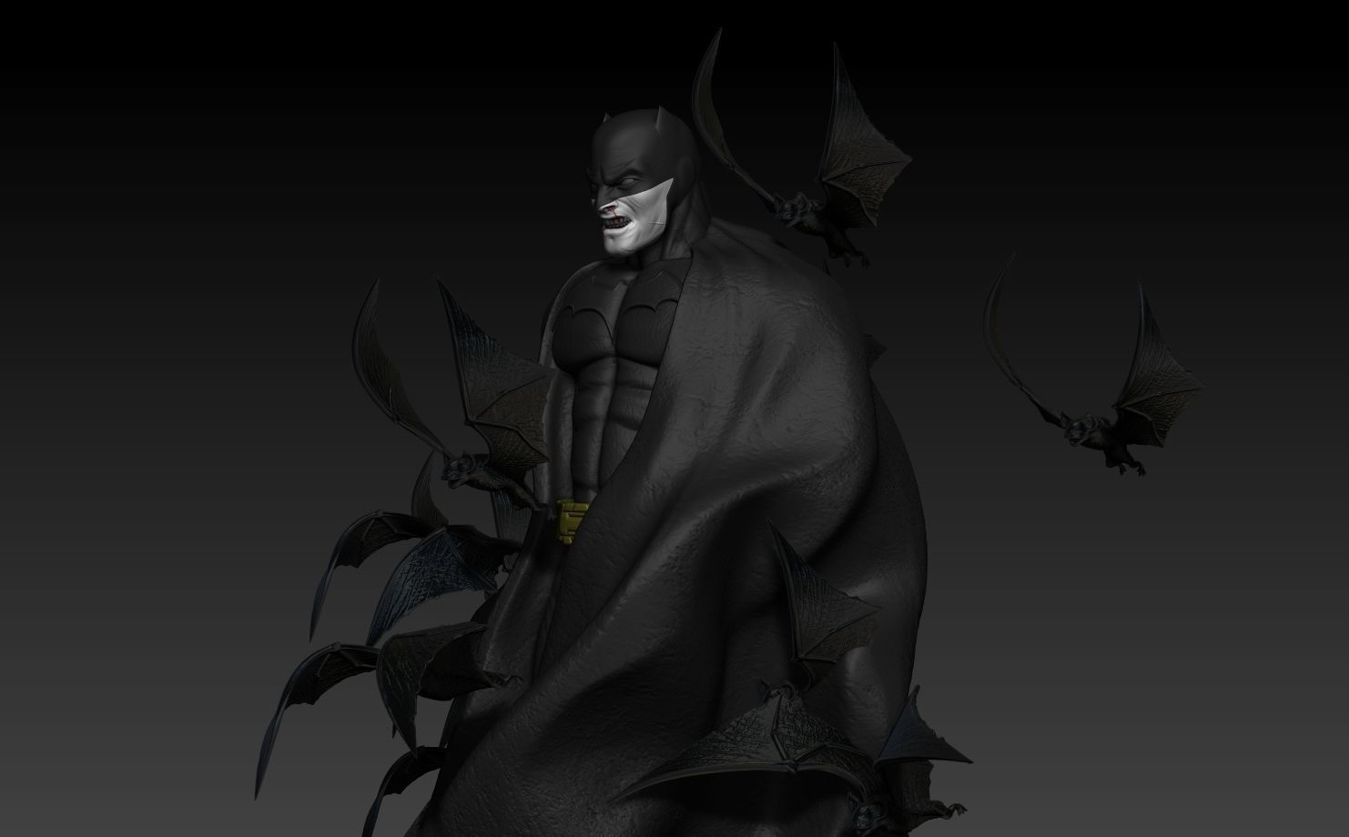Batman Batcave 3D print model_3