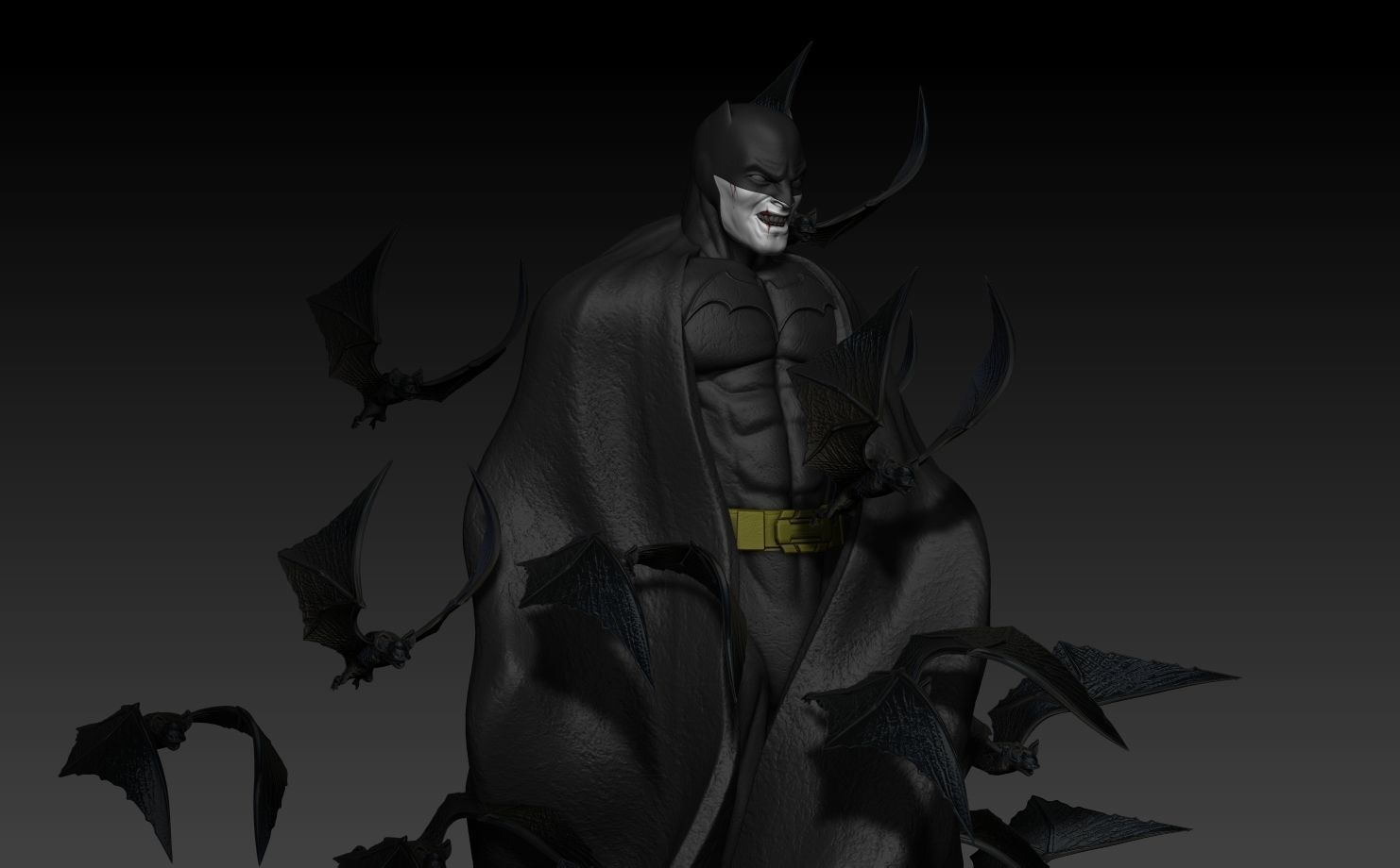 Batman Batcave 3D print model_2