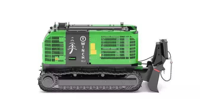 Ecoforst T-winch Machine