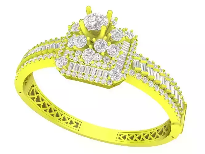 A7169 Luxury Hongkong Diamond Vintage Bangle Bracelets For Women