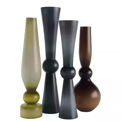 Decorative Glass Vases by Simon Moore