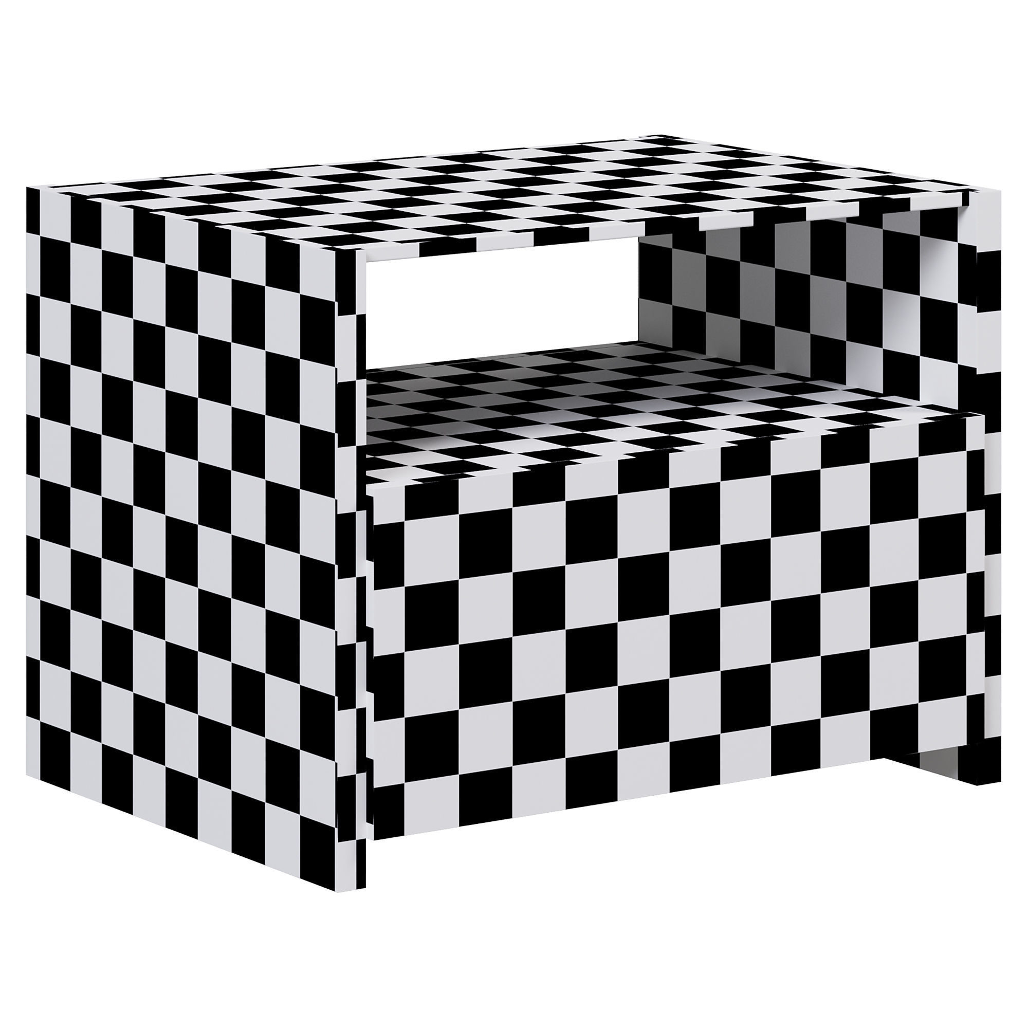 Kugha Bedside Table By Evanyrouse 3D model_3