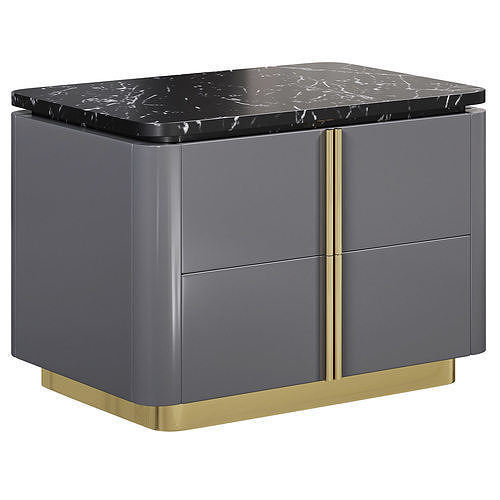 Marpa Bedside Table By Evanyrouse 3D model