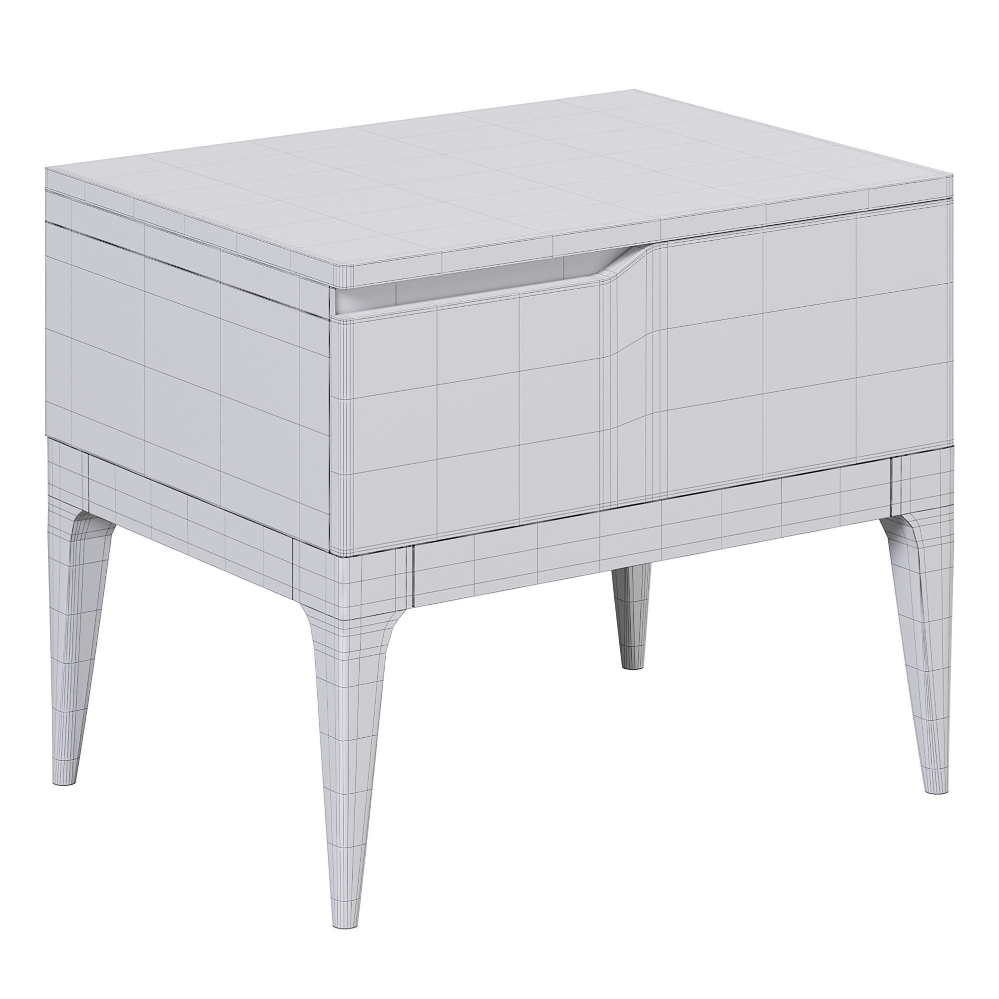 Guzi Bedside Table By Evanyrouse 3D model_2