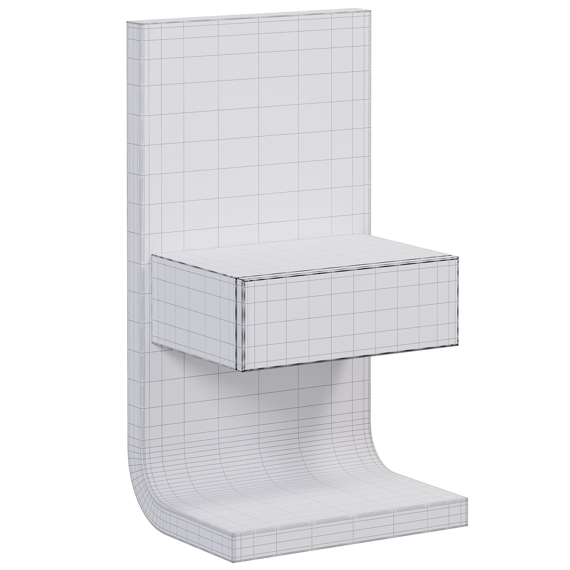 Brave II Bedside Table By Evanyrouse 3D model_3