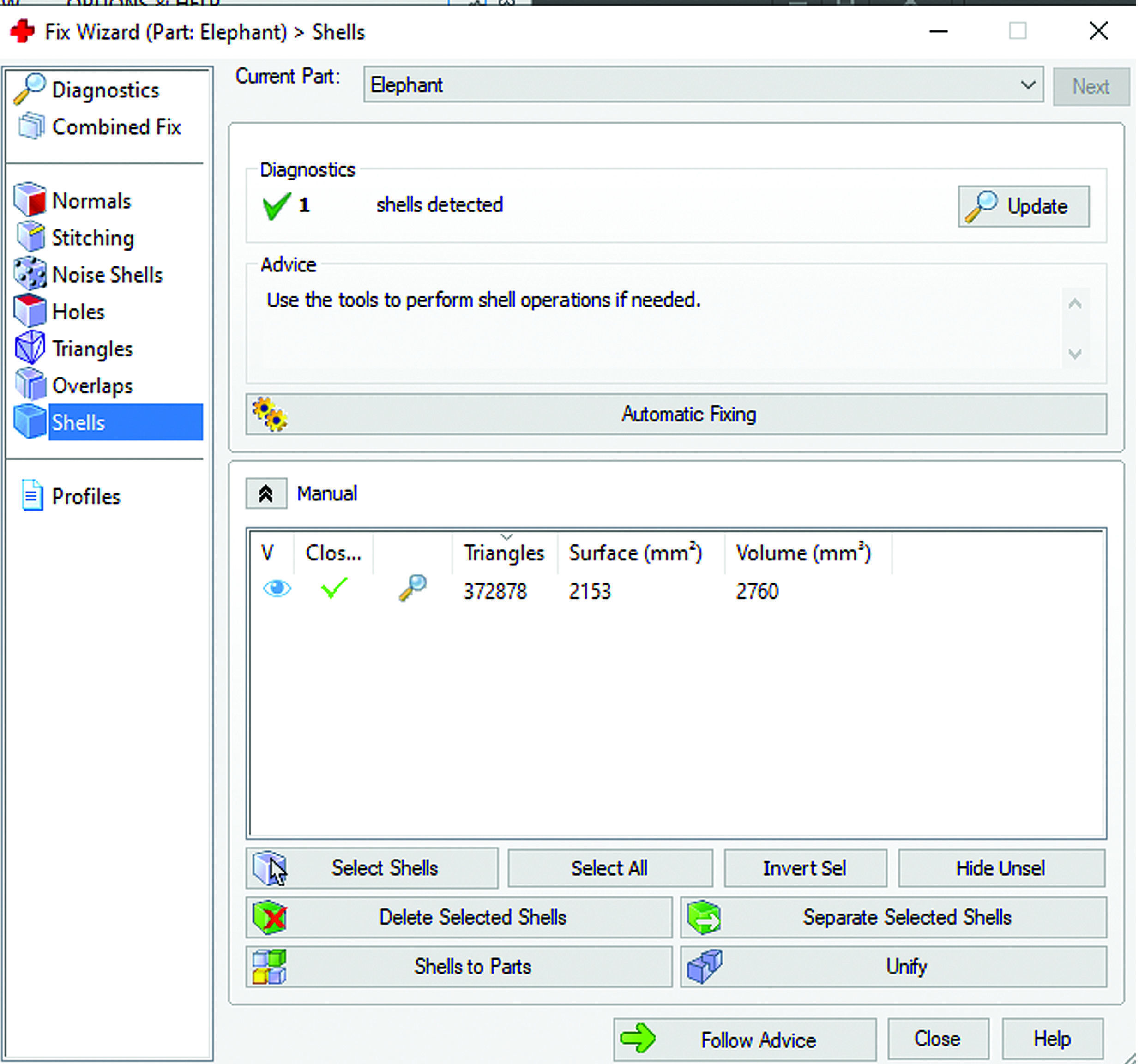 Elephant  3D print model_21