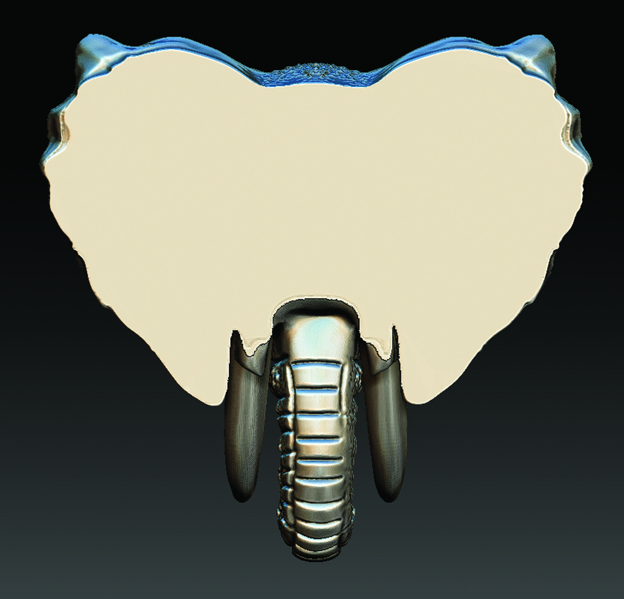 Elephant  3D print model_16