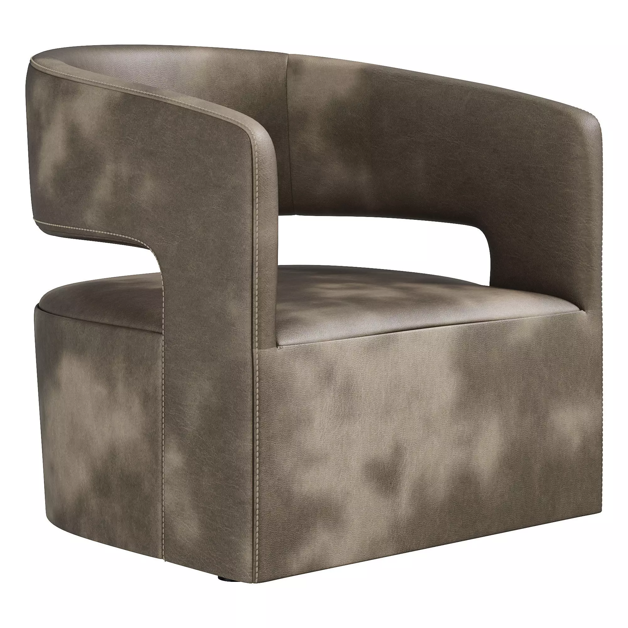 GEM Armchair By Gamma 3D model