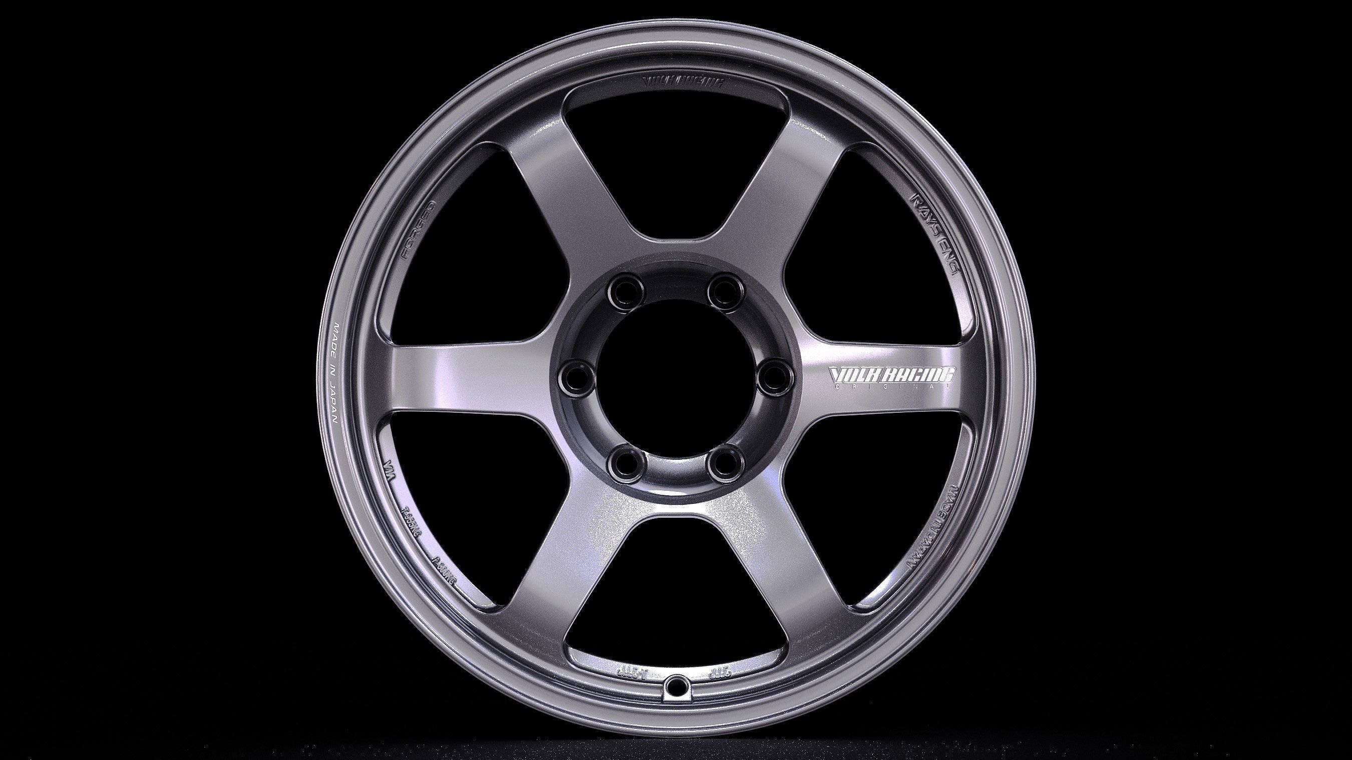 Volk RAYS TE37 Progressive Low-poly 3D model_4