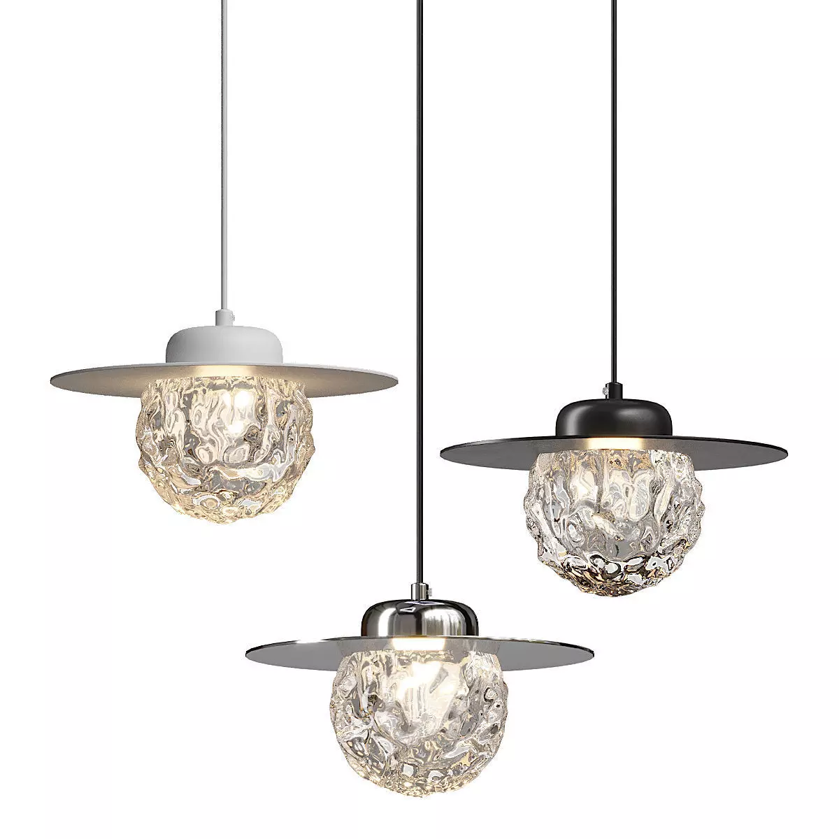 Lampatron USKO pendant light 3D model_0