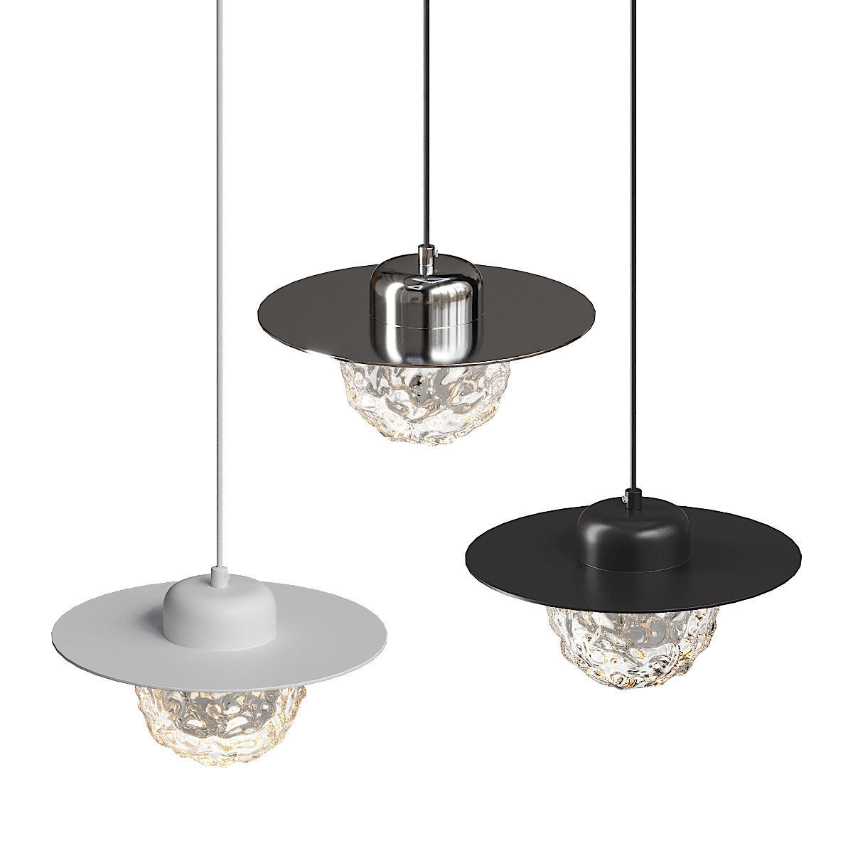 Lampatron USKO pendant light 3D model_1