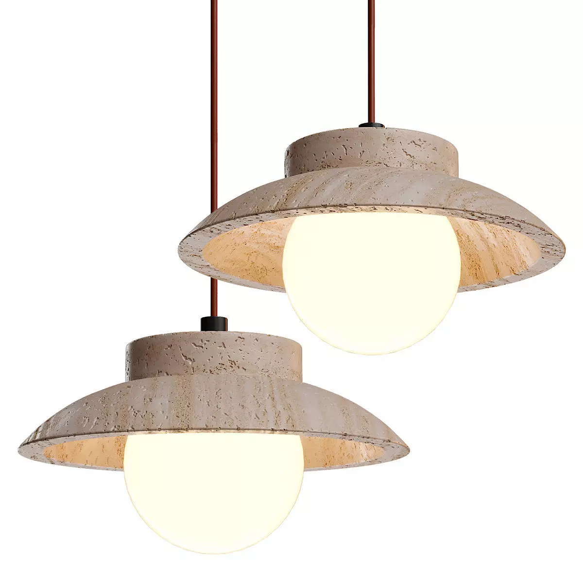 Lampatron SAMPE pendant light 3D model_0